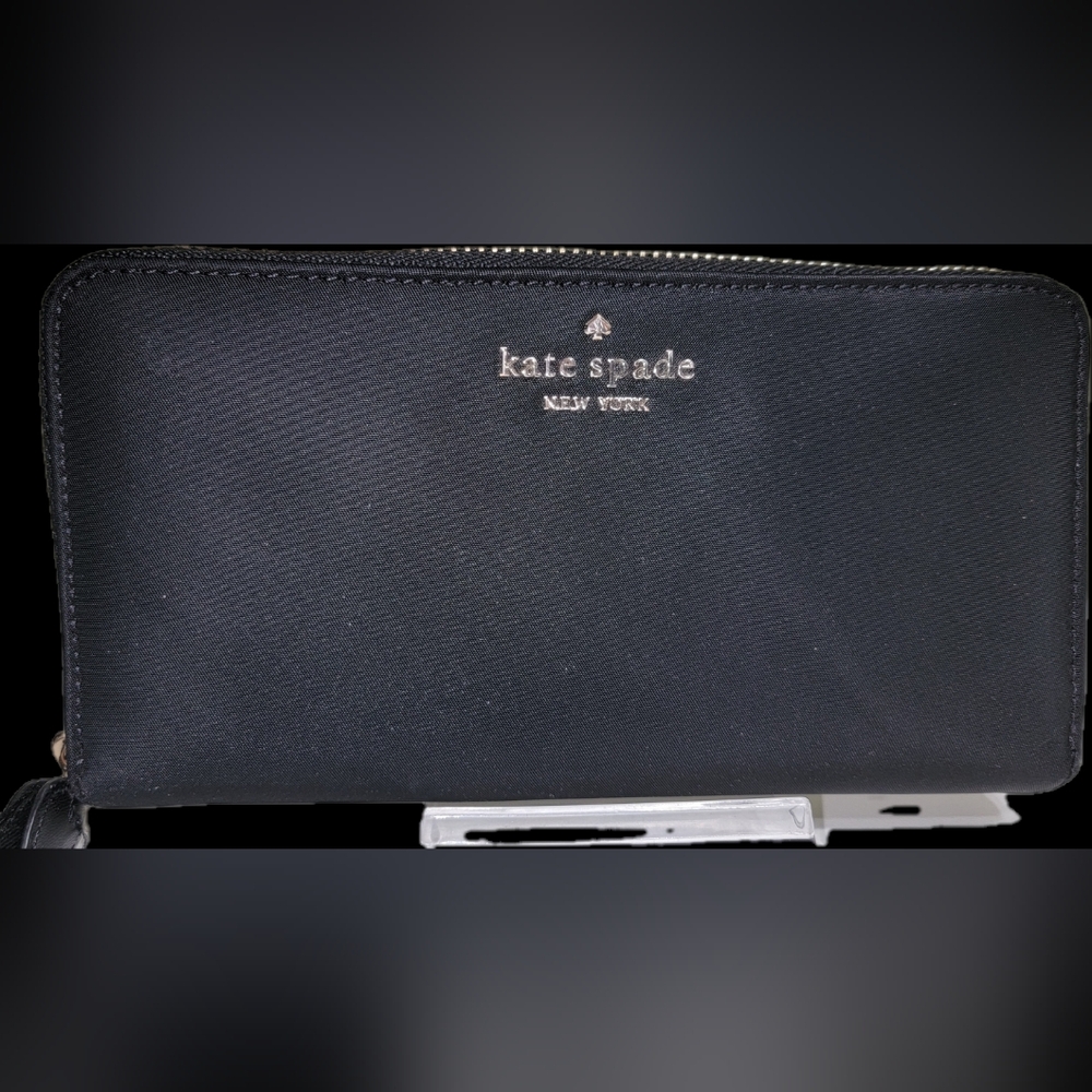 Kate Spade Black Nylon Women's Wallet